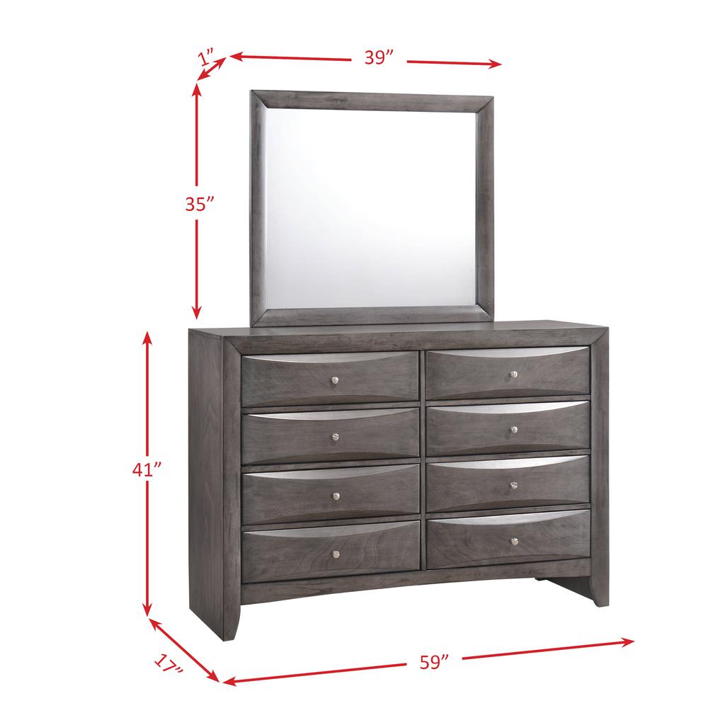 Madison King Storage 5PC Bedroom Set. Picture 34