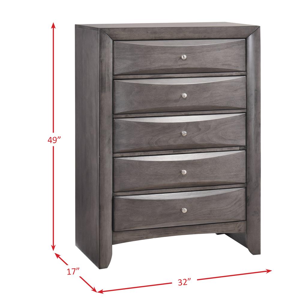 Madison King Storage 5PC Bedroom Set. Picture 35