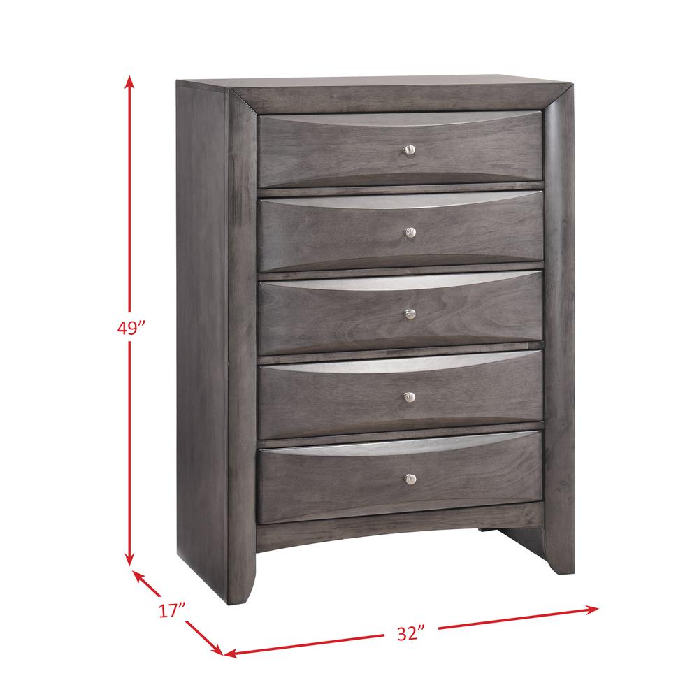 Madison King Storage 6PC Bedroom Set. Picture 35
