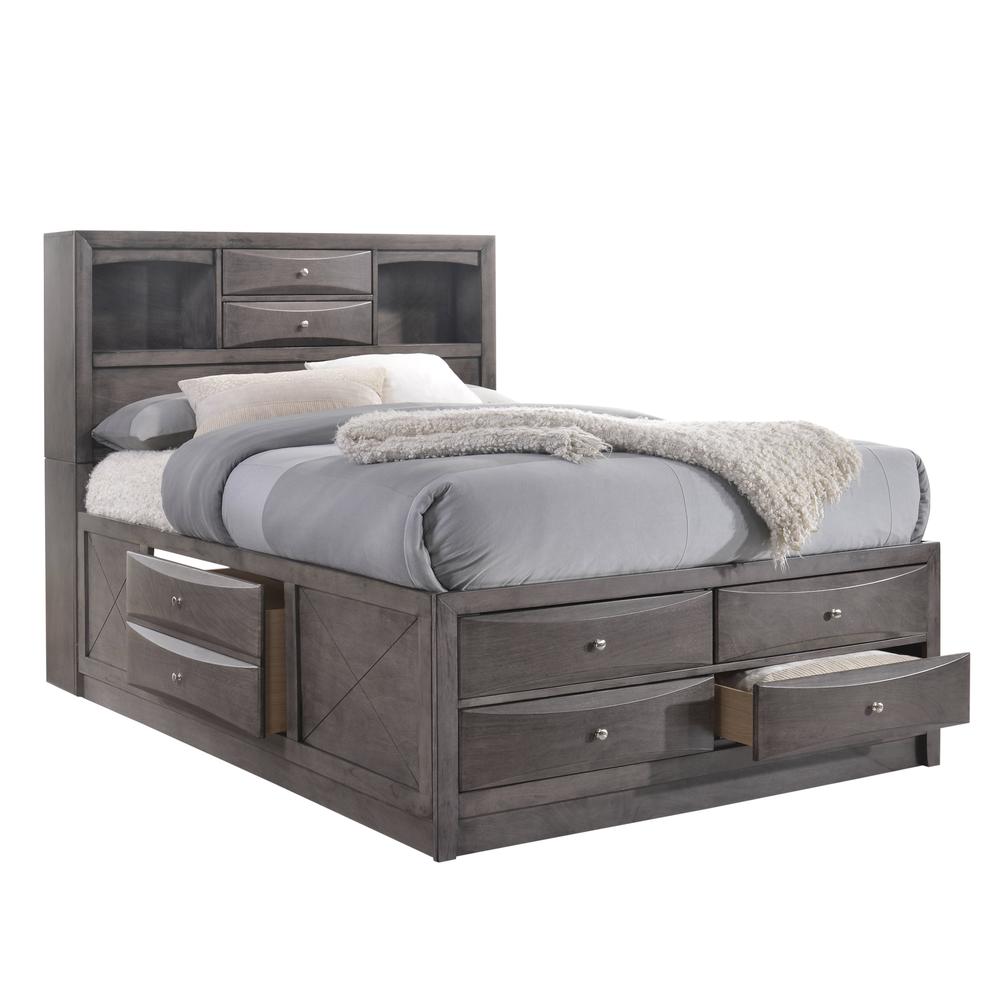Madison King Storage 6PC Bedroom Set. Picture 37
