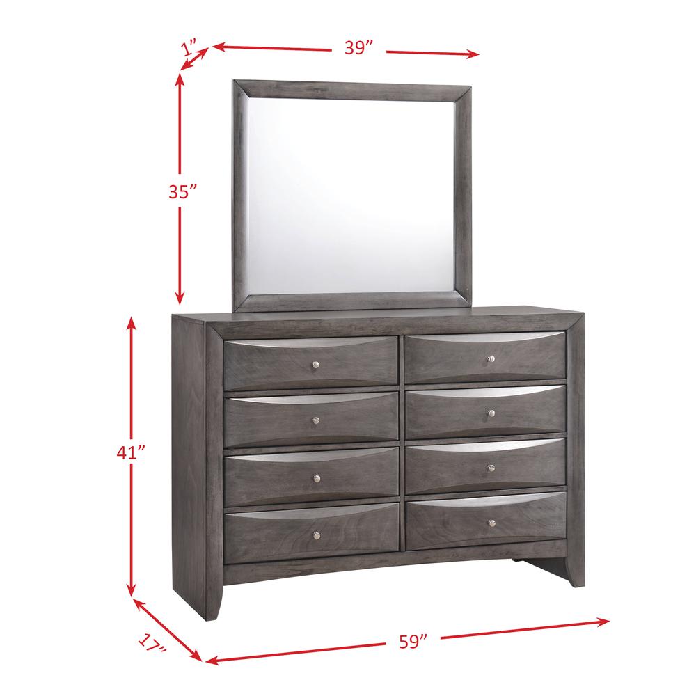 Madison Queen Storage 4PC Bedroom Set. Picture 26