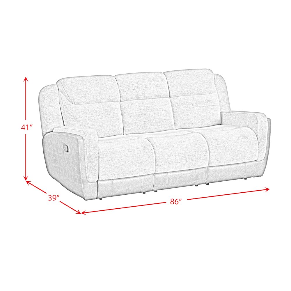 Viper Motion Sofa in Rancho Beige. Picture 8