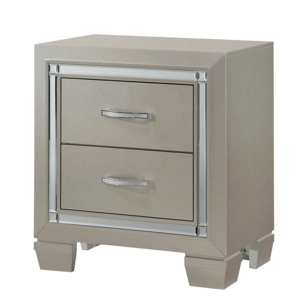 Glamour Youth Full Platform 4PC Bedroom Set. Picture 33