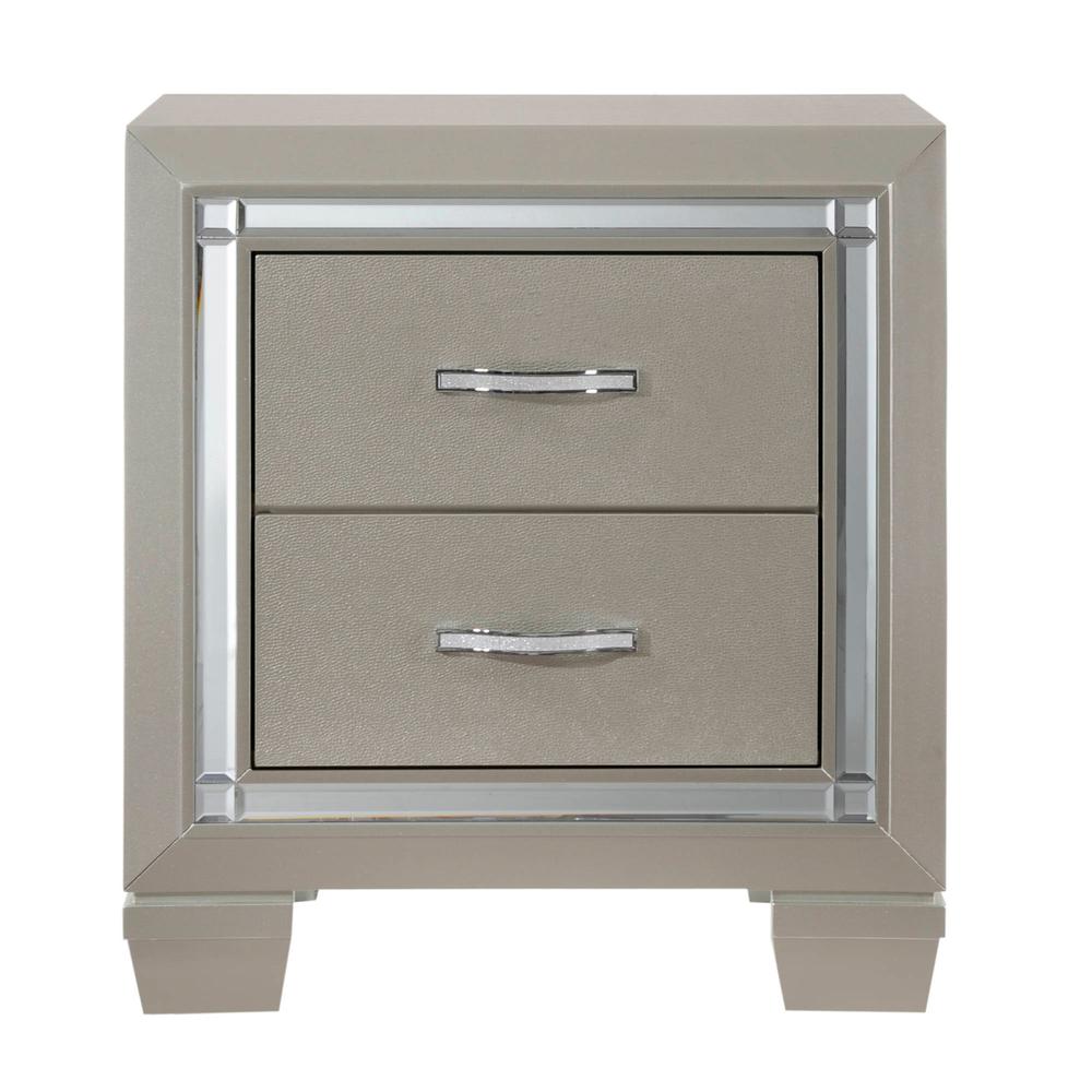 Glamour Youth Full Platform 5PC Bedroom Set. Picture 40