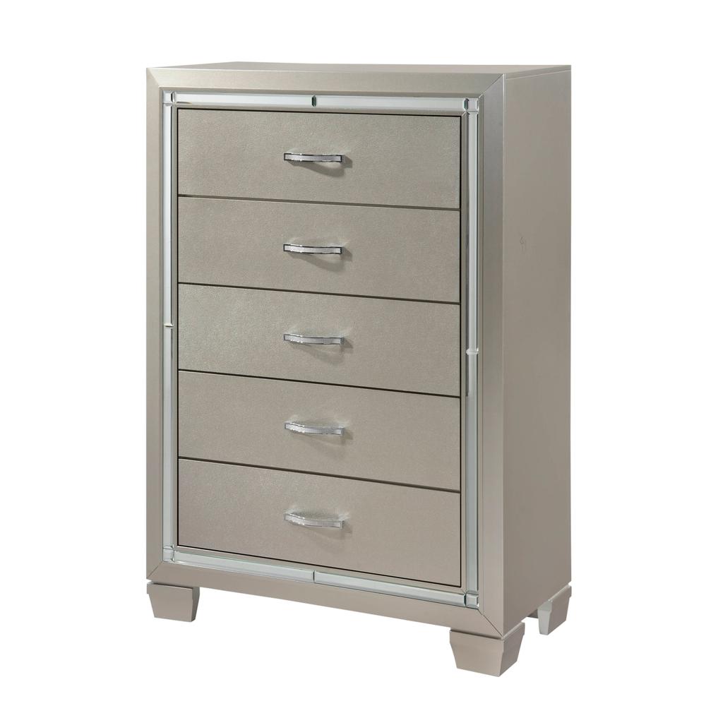 Glamour Youth Full Platform 6PC Bedroom Set. Picture 39