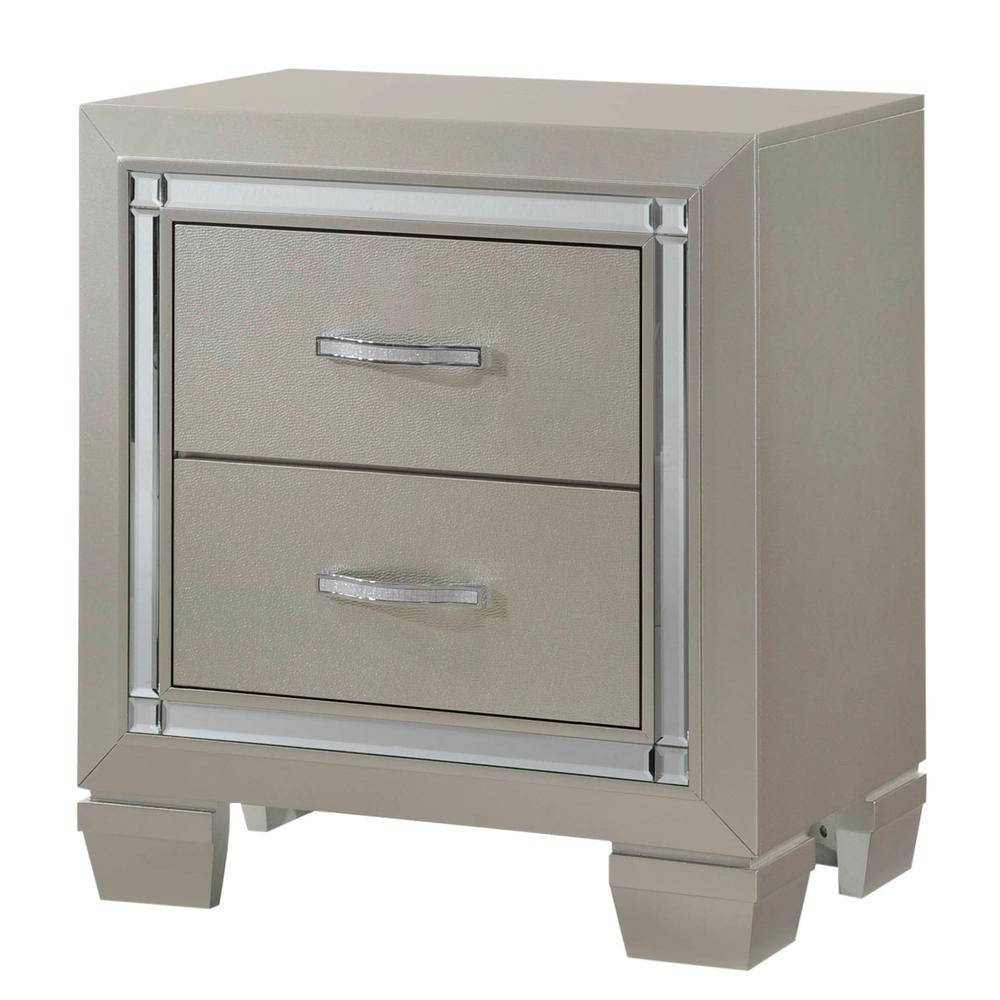 Glamour Youth Full Platform 6PC Bedroom Set. Picture 41