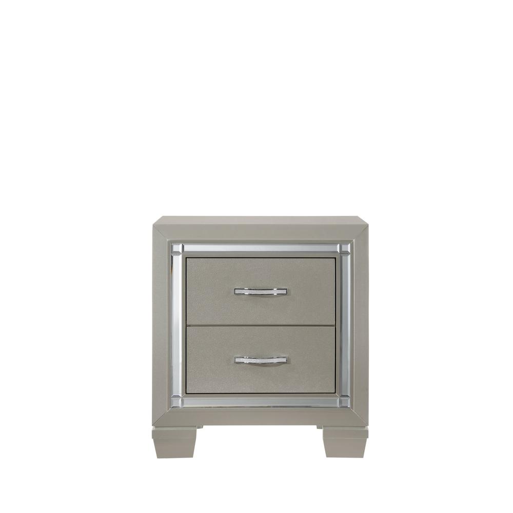 Glamour Youth Full Platform w/ Trundle 6PC Bedroom Set. Picture 40
