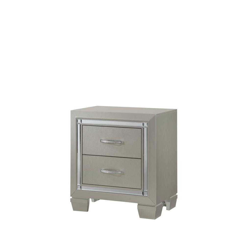 Glamour Youth Full Platform w/ Trundle 6PC Bedroom Set. Picture 41