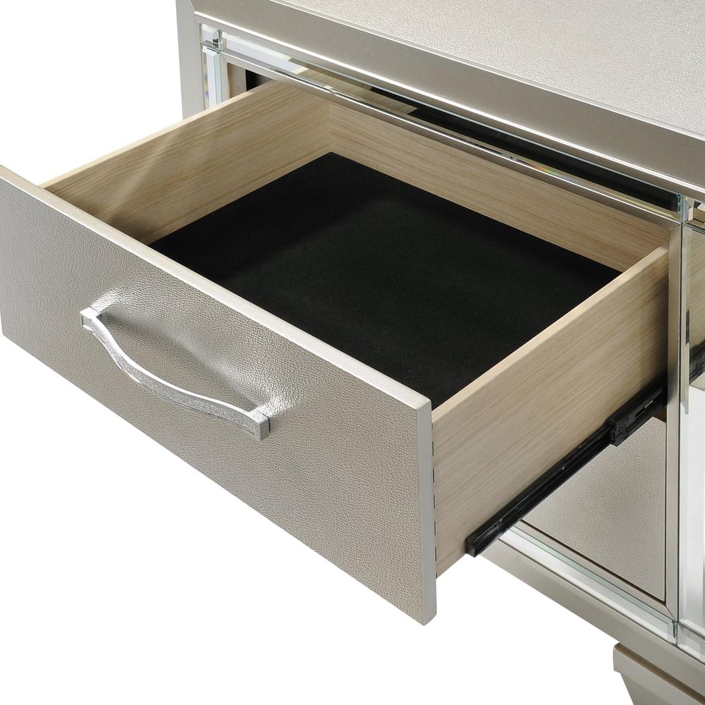 Glamour Youth Twin Platform 5PC Bedroom Set. Picture 31