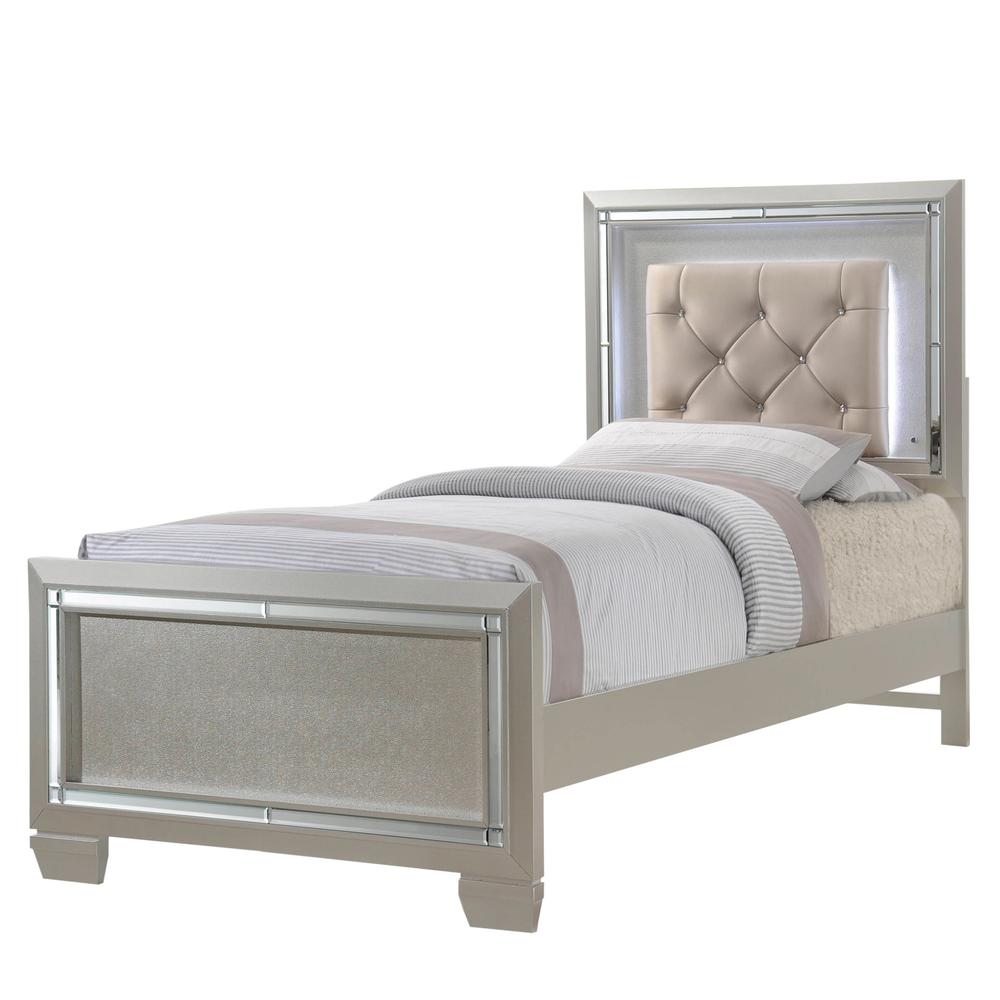 Glamour Youth Twin Platform 6PC Bedroom Set. Picture 35
