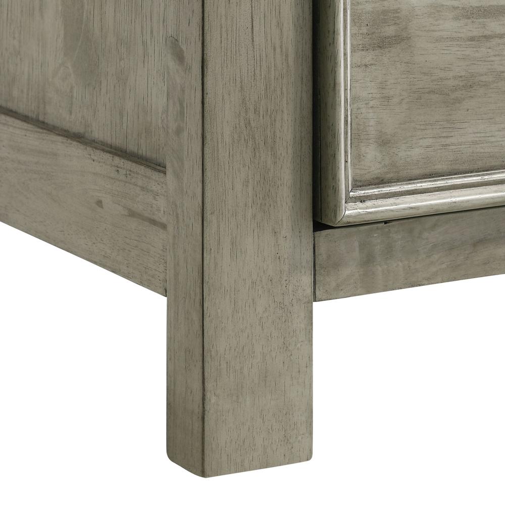 Damen 6-Drawer Chest in Drift Grey. Picture 5