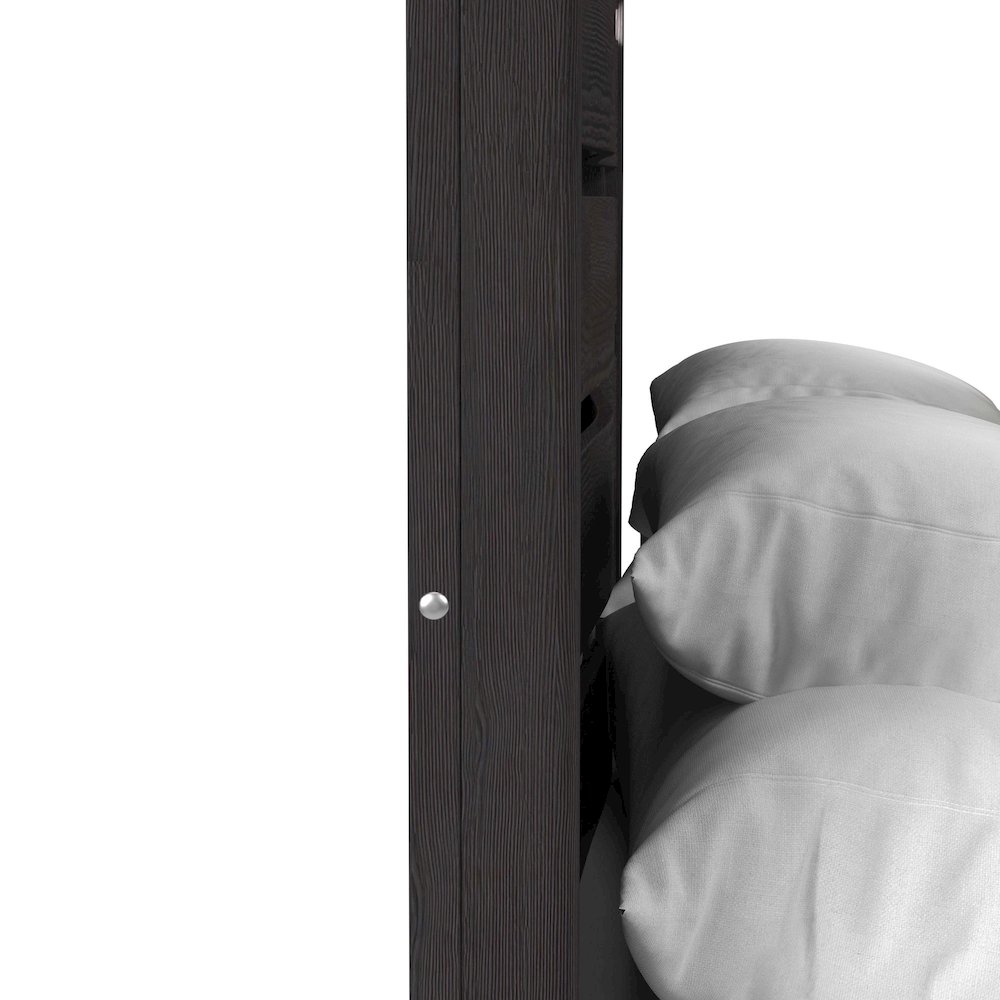 Tobias Twin 3PC Bedroom Set with LED in Black. Picture 6