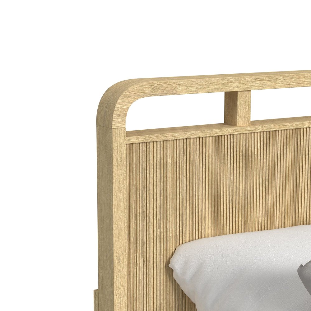 Woodridge Twin Storage Bed in Natural. Picture 4