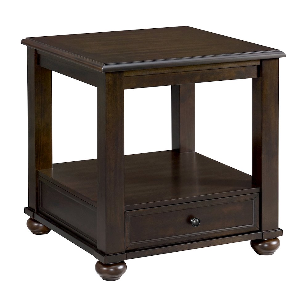 Wagner End Table in Cherry. Picture 1