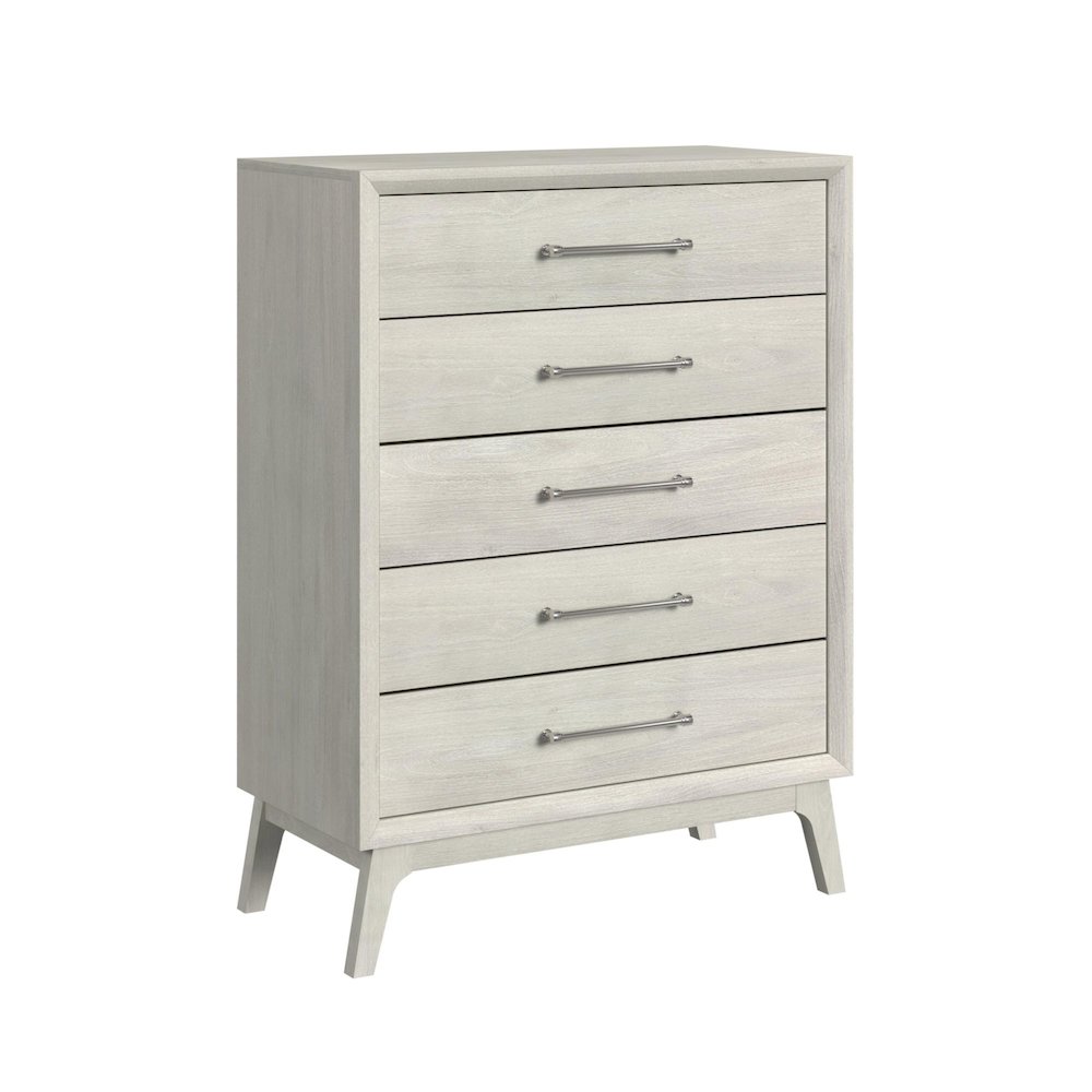 Clare 5-Drawer Chest in Almond. Picture 1