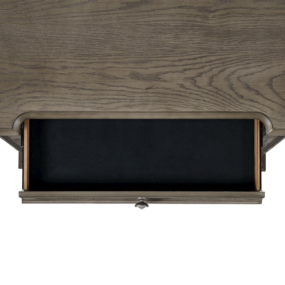 Paterson  1 Door and 7-Drawer Chest in Grey. Picture 4