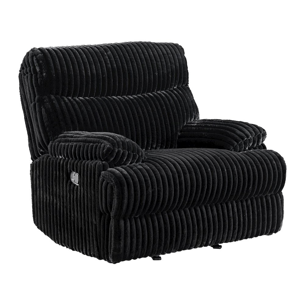 Admiral Motion Recliner in Masis Black. Picture 1