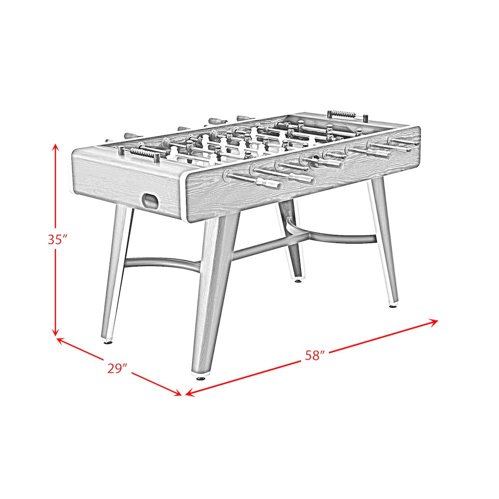 Lacy Indoor Foosball with LED in Black (3A Packing). Picture 12