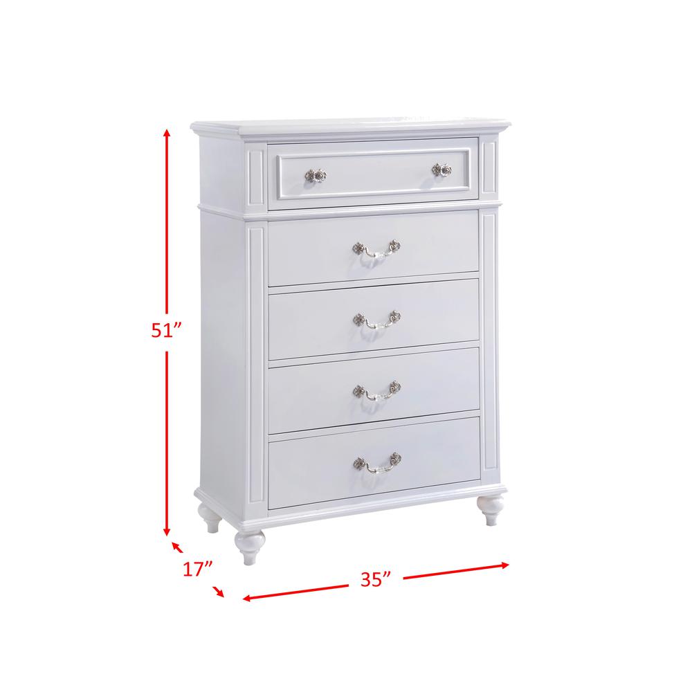 Annie Full Platform 5PC Bedroom Set. Picture 6