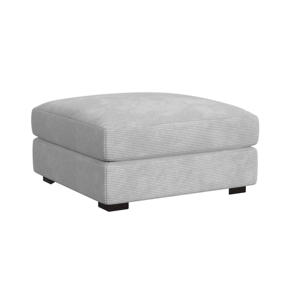 Mesa Modular Ottoman in Steno Stone. Picture 1