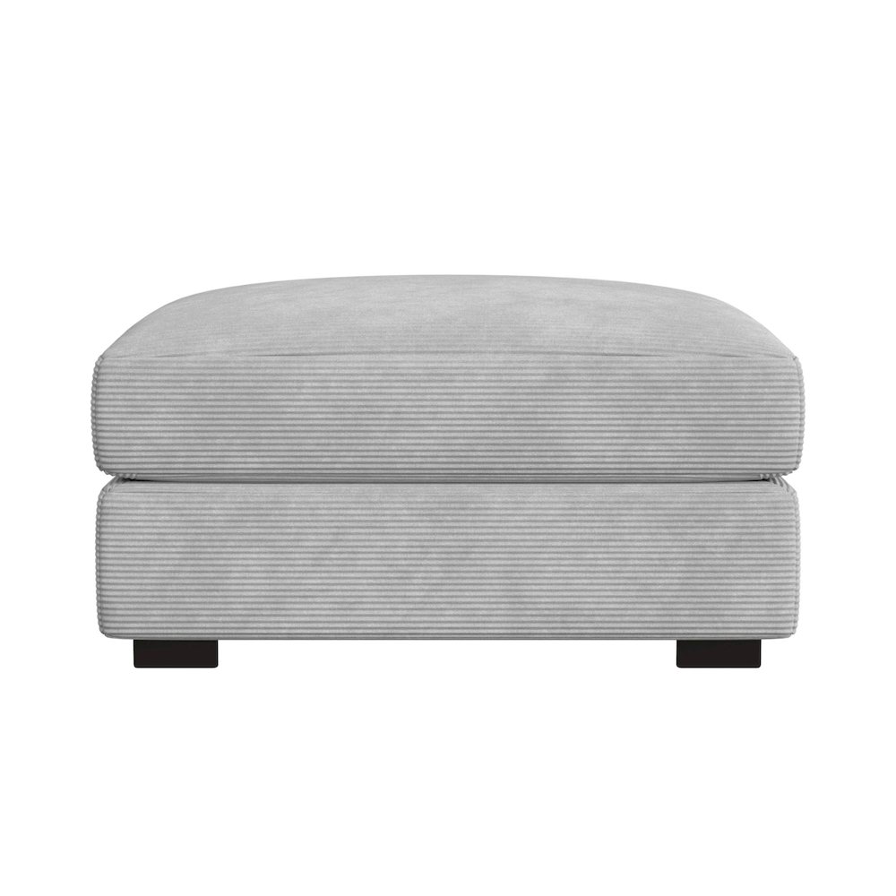 Mesa Modular Ottoman in Steno Stone. Picture 2
