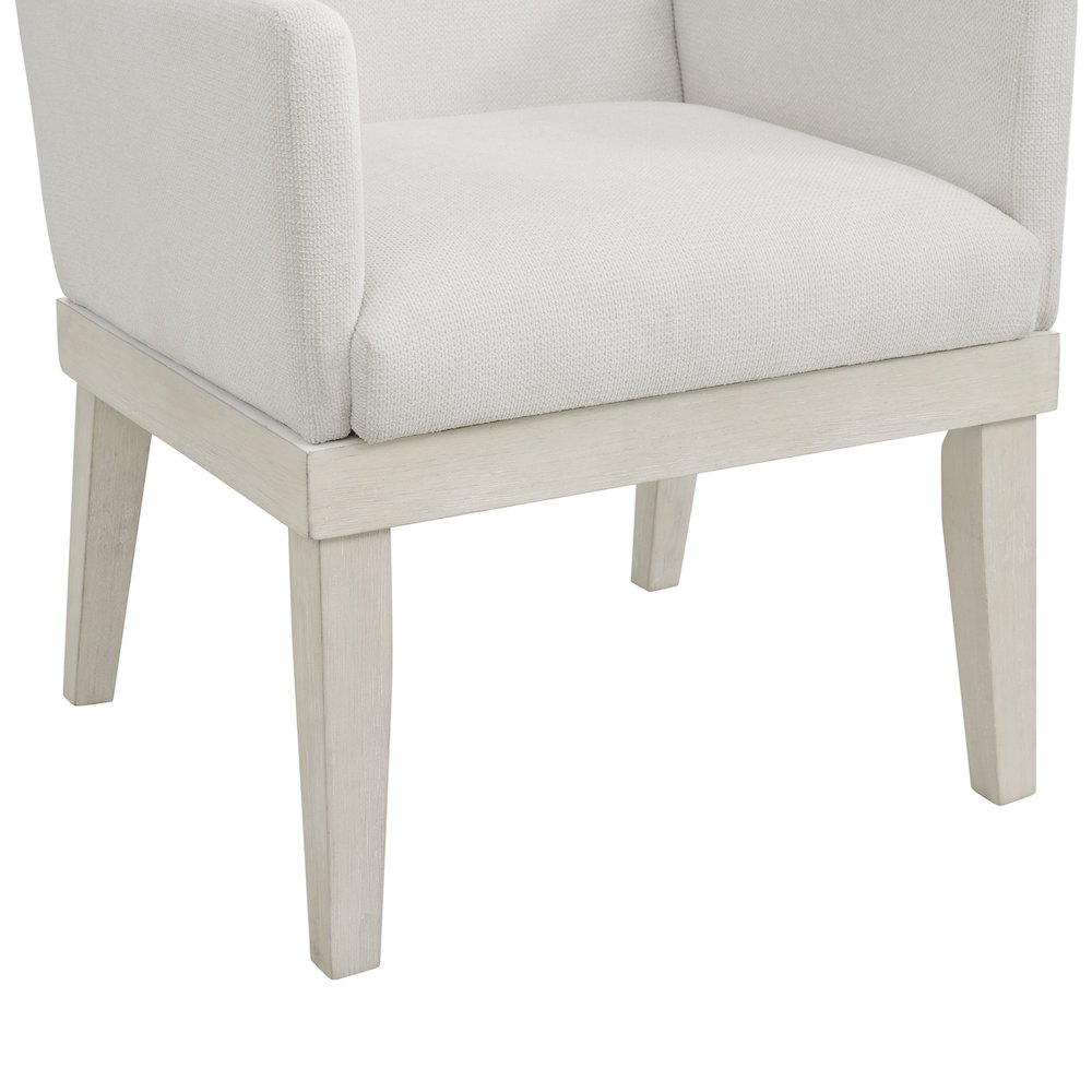 Rhiannon Dining Arm Chair in Antique White (2 Per Carton). Picture 5