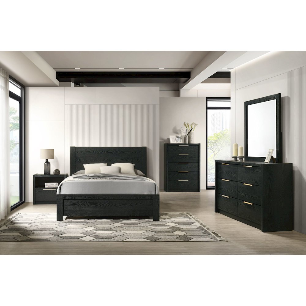 Ardmore Bend Full Bed in Black. Picture 1