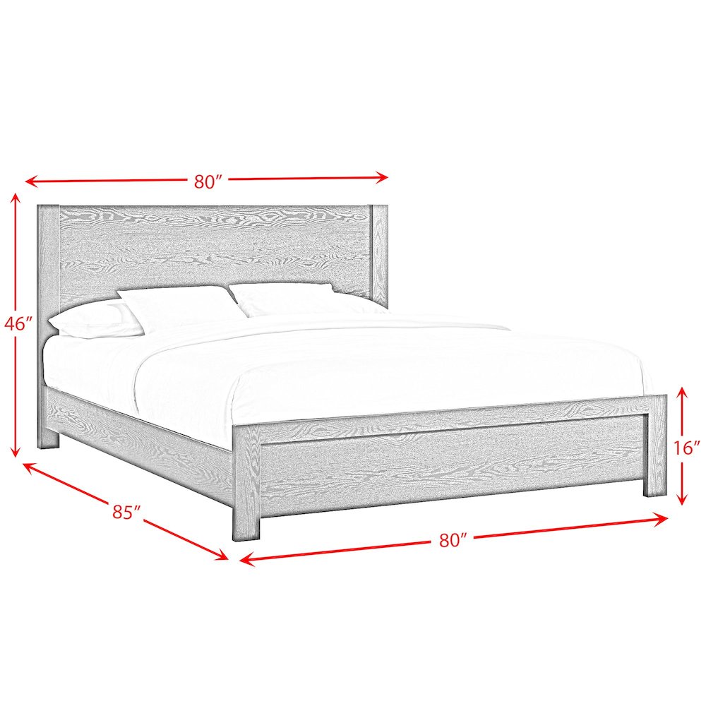 Ardmore Bend King Bed in Black. Picture 6