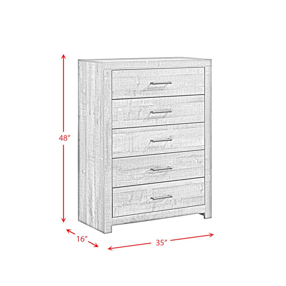 Beckett 5-Drawer Chest. Picture 5