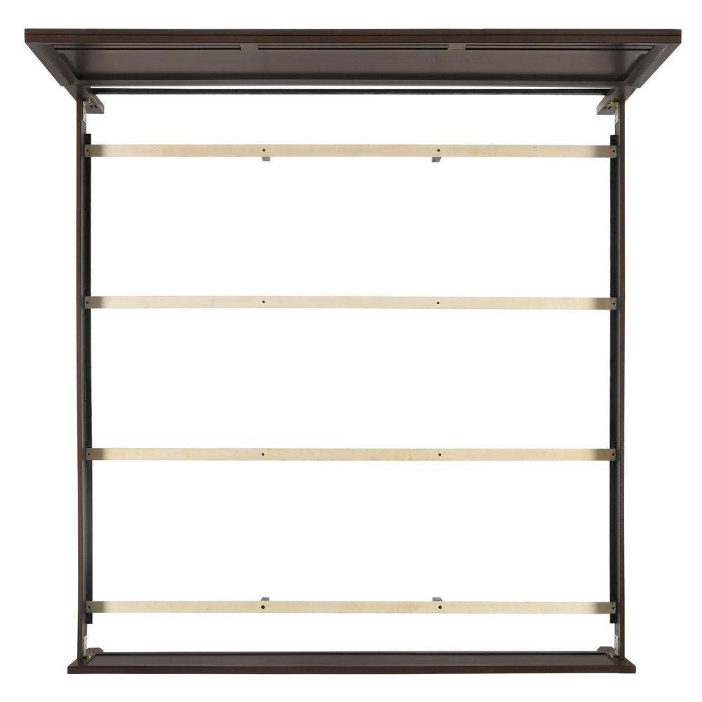 Warren King Panel Bed in Merlot. Picture 6