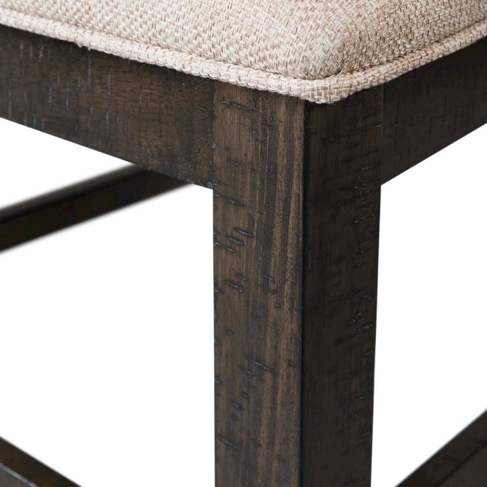 Brown Wooden Swirl Back Side Chairs for Kitchen and Dining Rooms. Picture 6