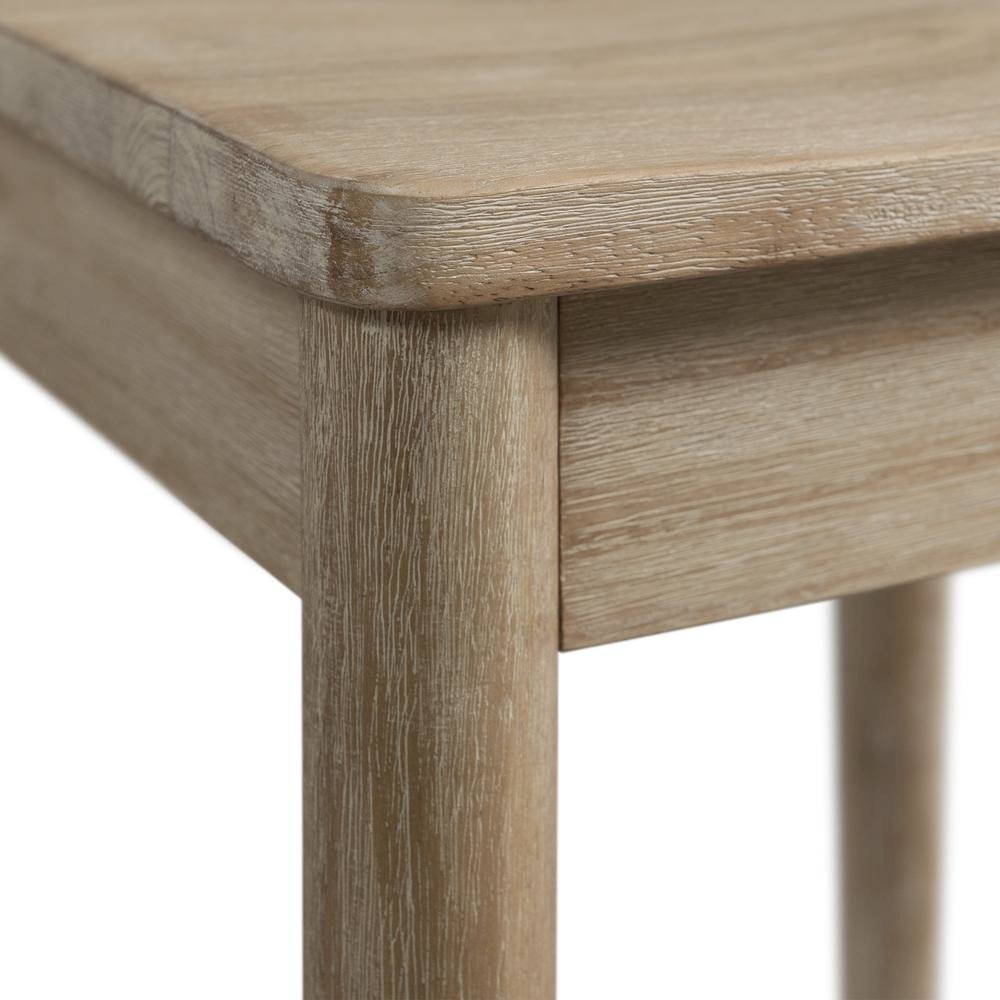 Beach-Tone Acacia Wooden X-Back Chair Set. Picture 8