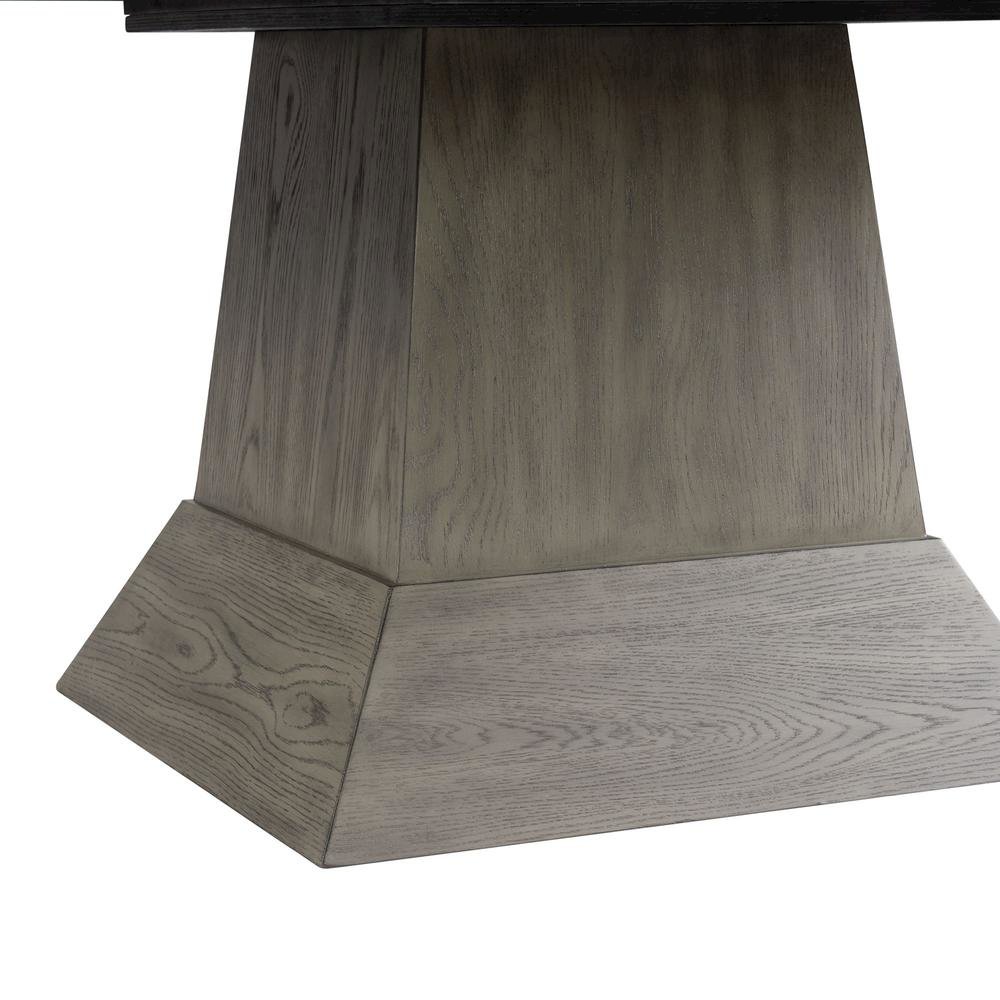 Oak 6-Piece Corner Dining Set for Breakfast Nook. Picture 4
