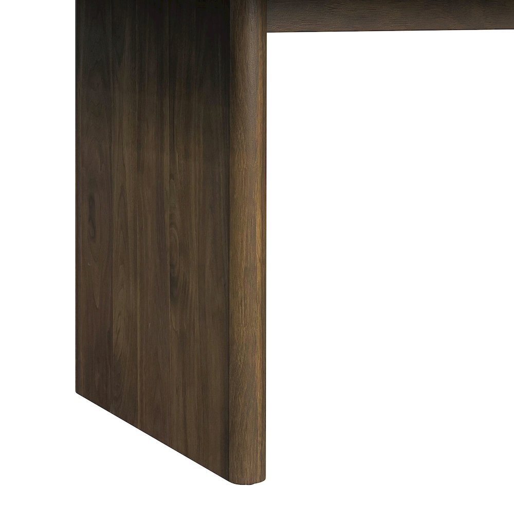 Perth 7PC Standard Height Dining Set in Brown-Table and Six Fabric Chairs. Picture 6