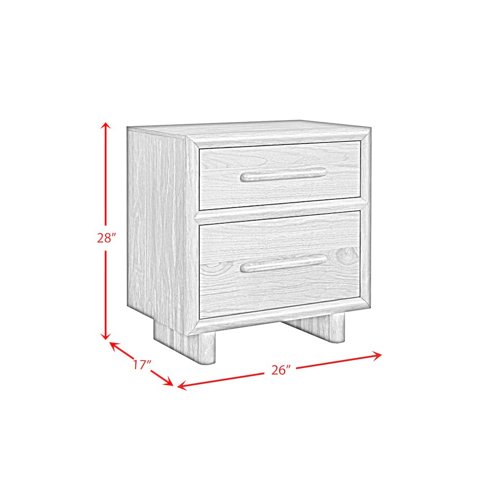 Perth  Queen UPH 3PC Bedroom Set with Boucle Beige and LED in Brown. Picture 15