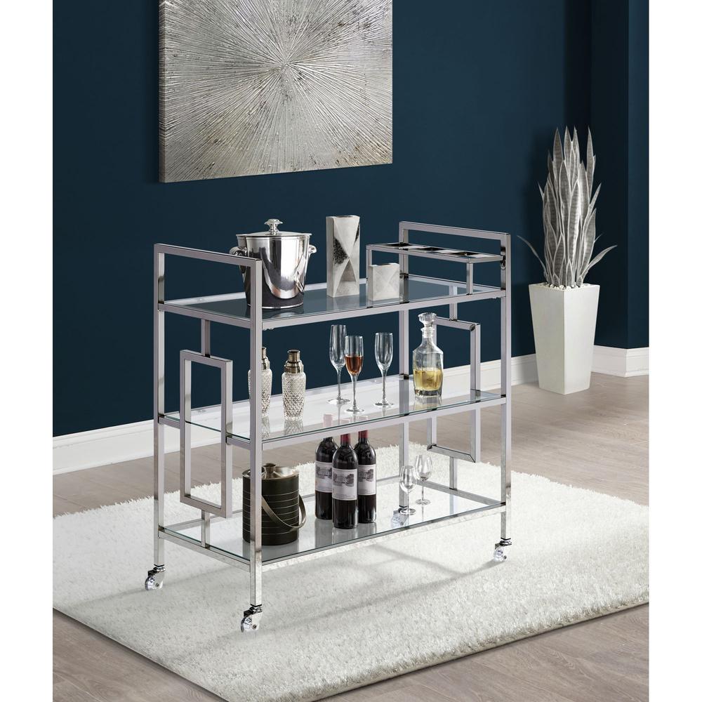 Harper Serving Bar Cart. Picture 2