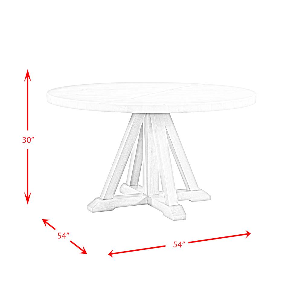 Picket House Furnishings Liam Round Dining Table. Picture 8