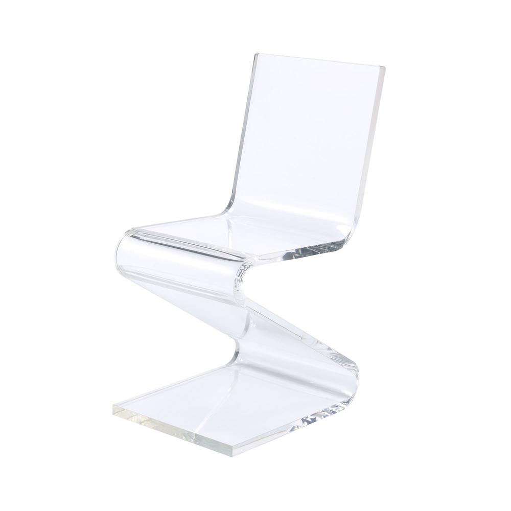 Peek Acrylic Z-Chair. Picture 1