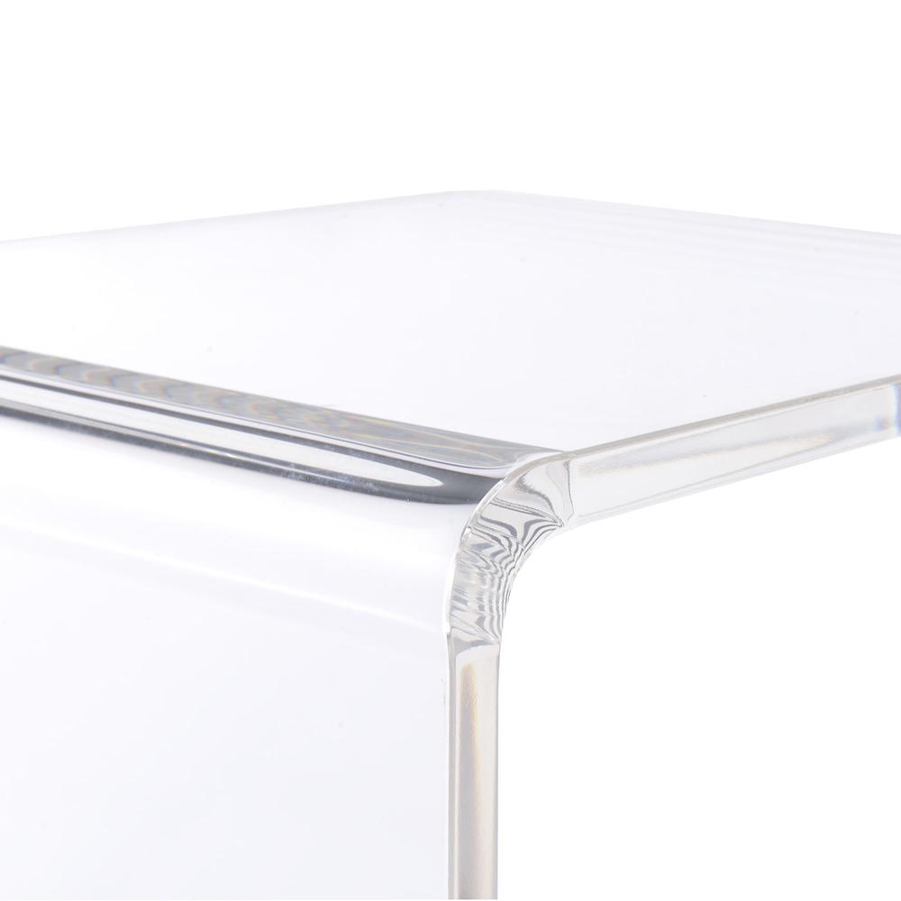 Peek Acrylic Snack Table. Picture 5