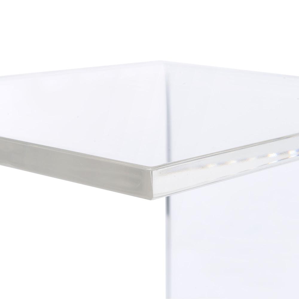 Peek Acrylic Snack Table. Picture 6