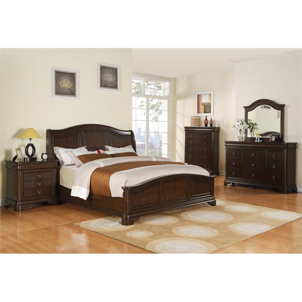 Conley Nightstand, Cherry. Picture 2