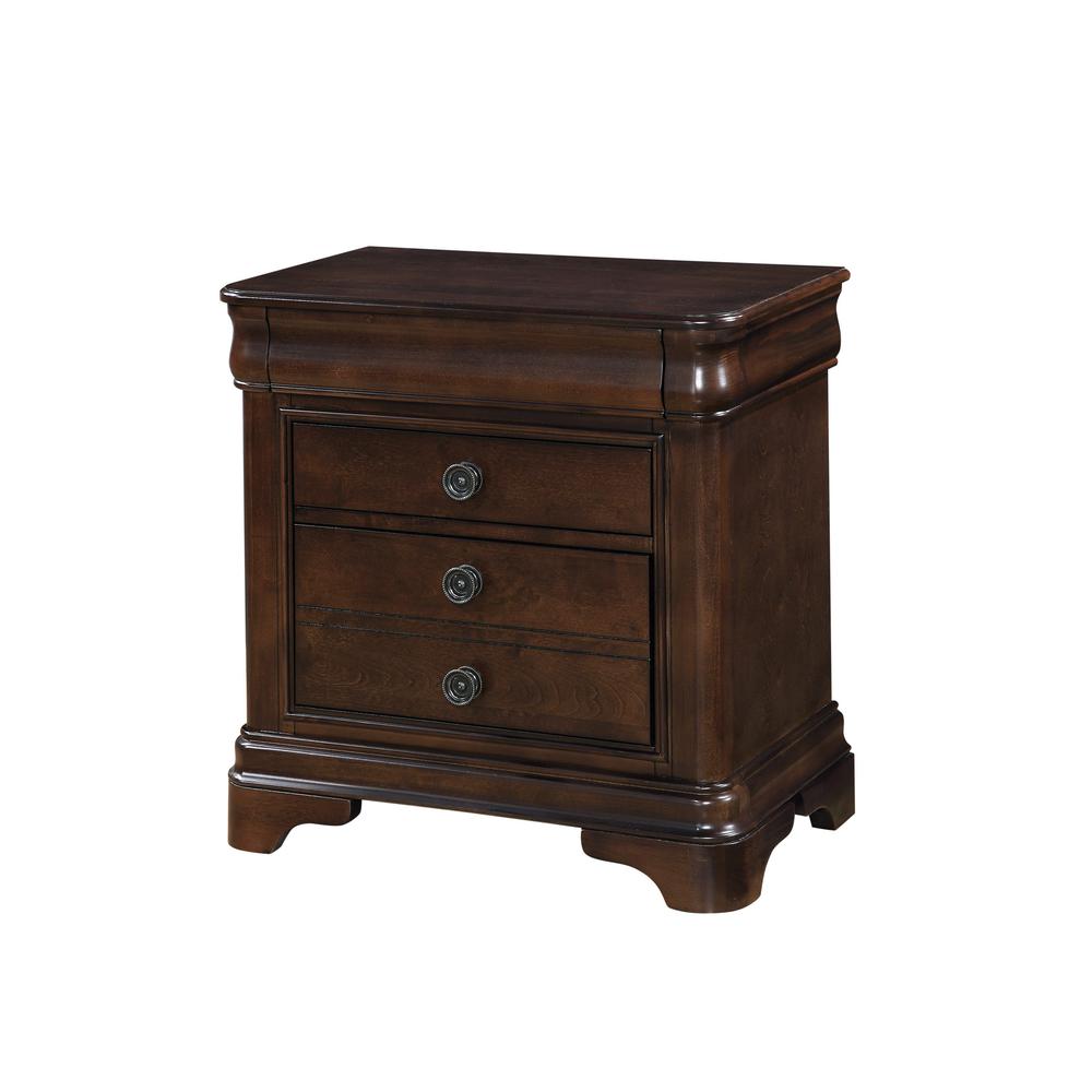 Conley Cherry Queen Sleigh Bed. Picture 17
