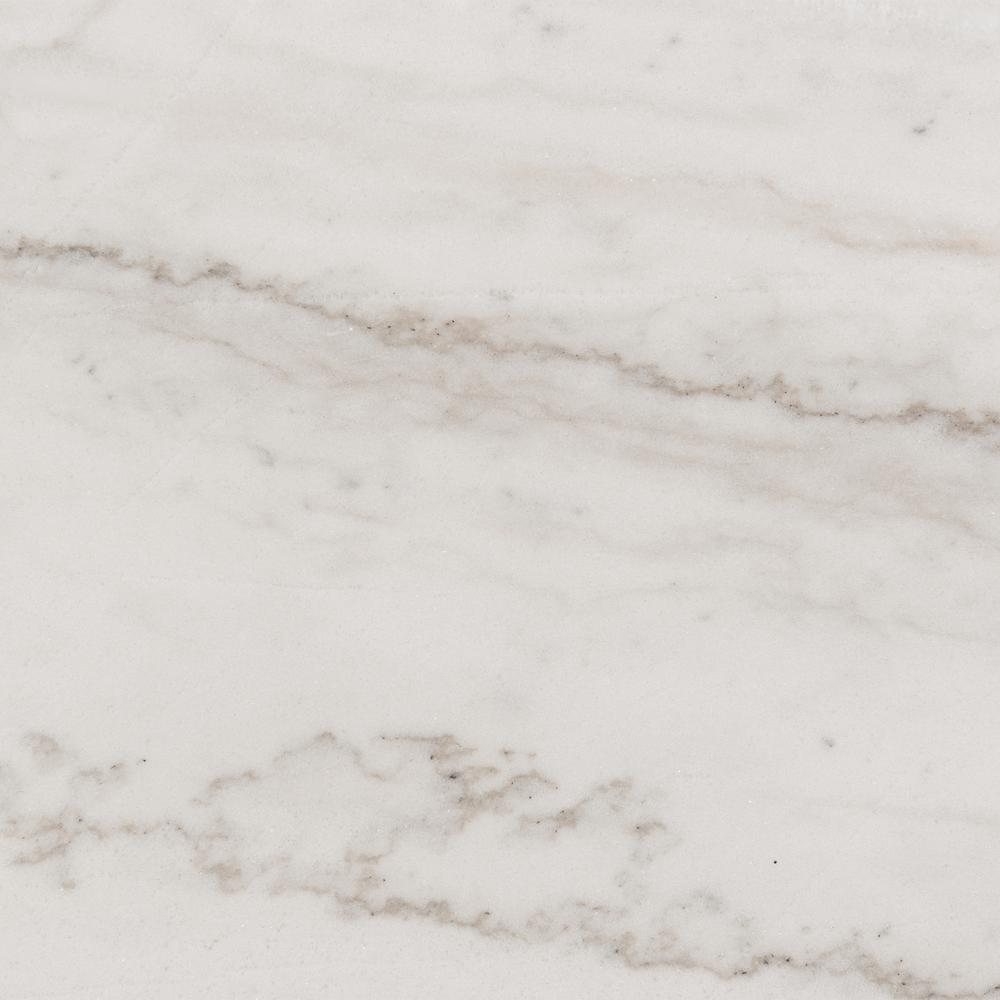 Evie White Marble Square End Table. Picture 11