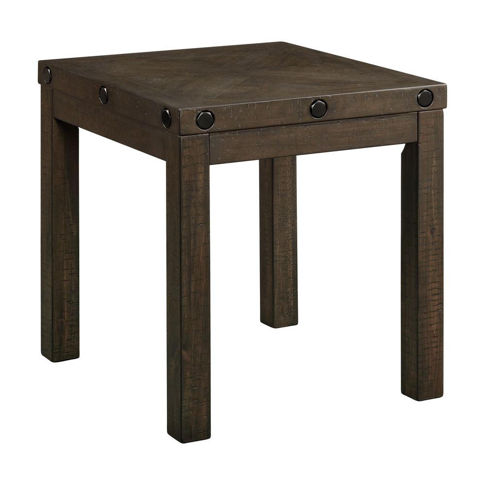 Rio End Table with USB. Picture 1