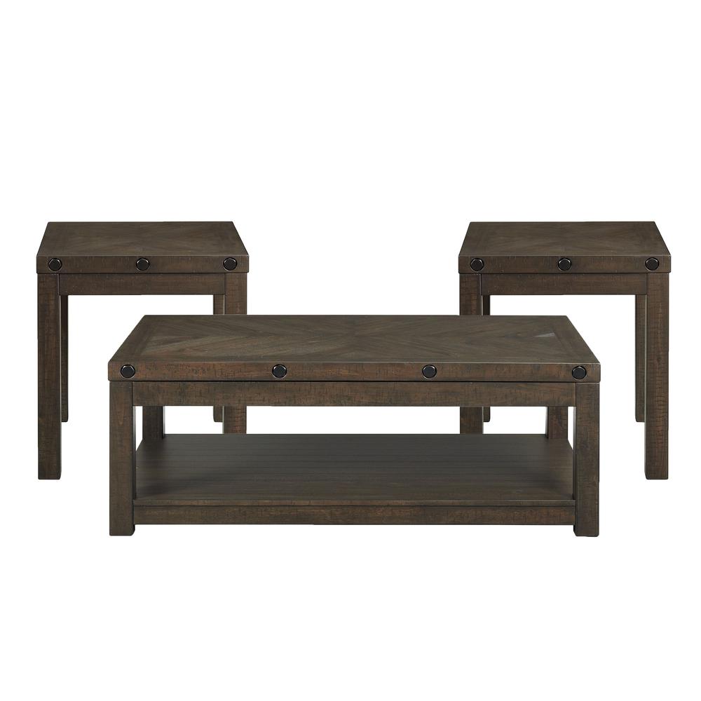 Rio Occasional 3PC Set with Coffee & 2 End Tables. Picture 1
