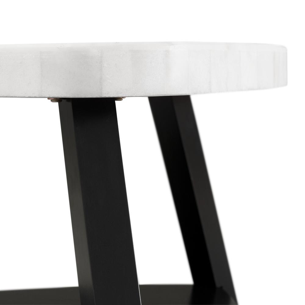 Lena White Marble Top Coffee Table. Picture 5