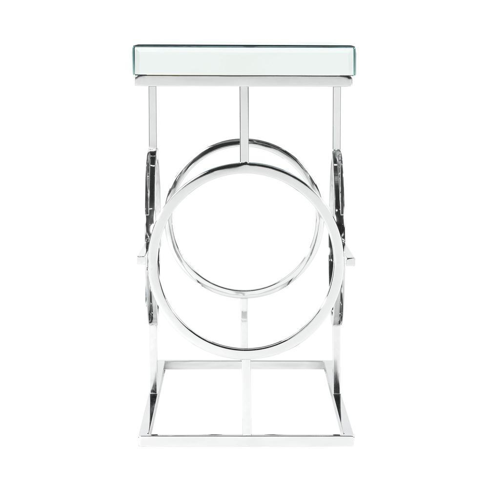 Picket House Furnishings Katie Rectangle Mirrored Sofa Table. Picture 3