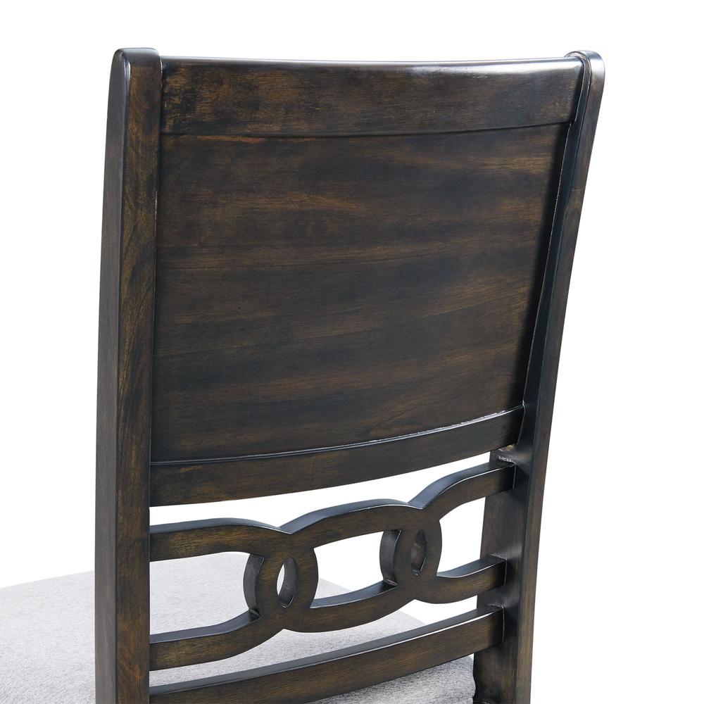 Picket House Furnishings Taylor Standard Height 5PC Dining Set-Table and Four Side Chairs in Walnut. Picture 6