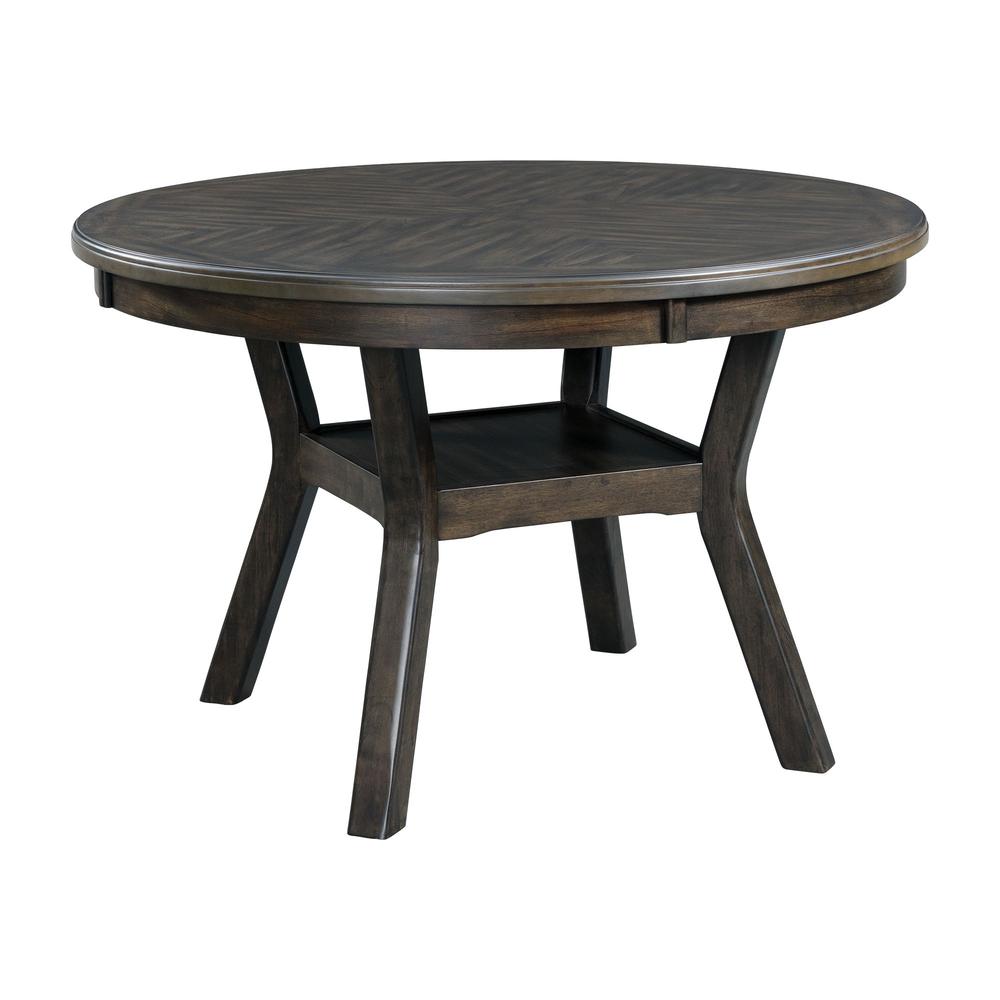 Picket House Furnishings Taylor Standard Height 5PC Dining Set-Table and Four Side Chairs in Walnut. Picture 11