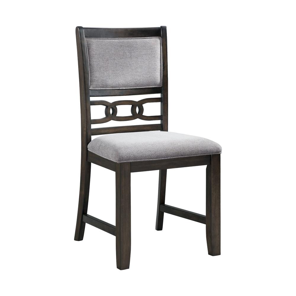 Picket House Furnishings Taylor Standard Height 5PC Dining Set-Table and Four Side Chairs in Walnut. Picture 13